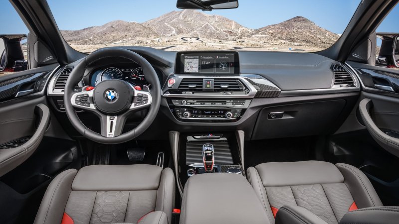 BMW x4 2022 салон