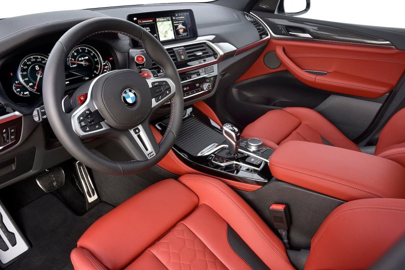 BMW x3 m Competition салон