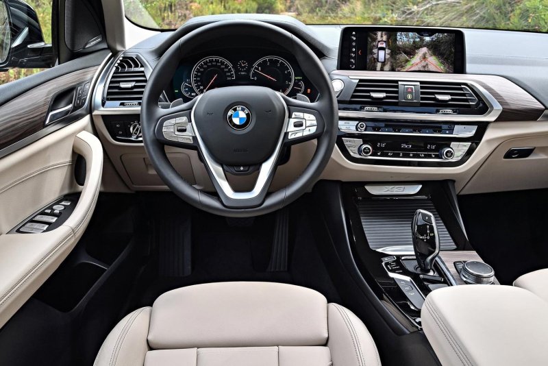 BMW x3 2017 салон