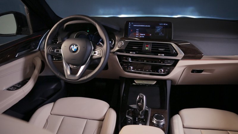 BMW x3 2018 салон