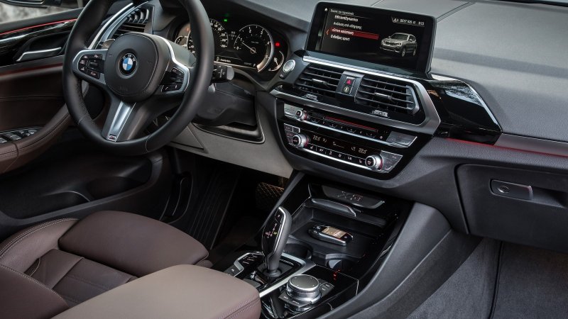 BMW x3 2019 салон