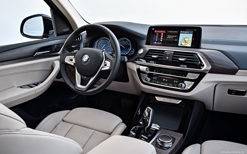 BMW x3 2021 салон