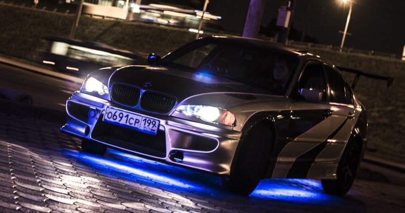 BMW e60 закат
