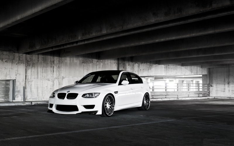 BMW m3 e90 белый