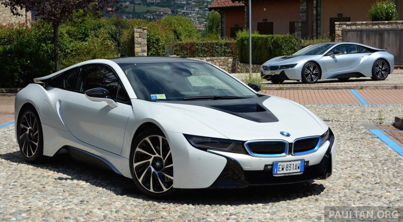 BMW i8 Coupe 2018 sportscar