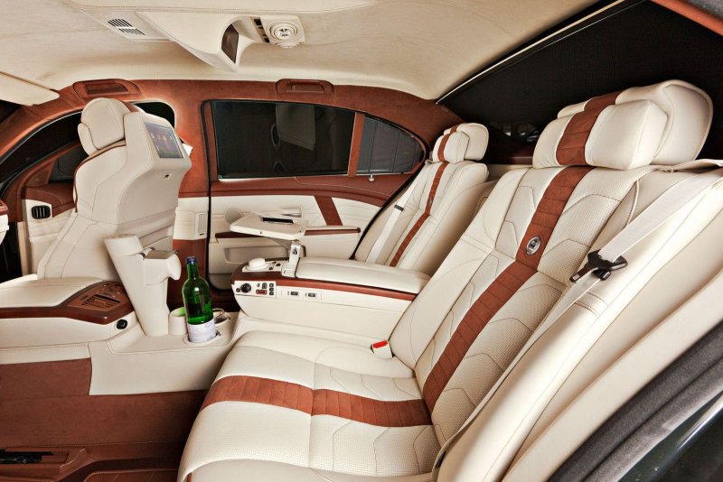 BMW 7 e65 салон