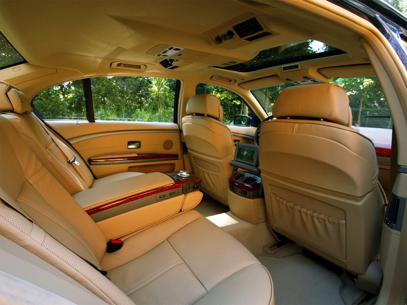BMW 7 e65 салон