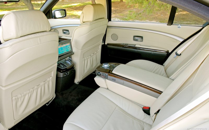 BMW e65 салон Nappa