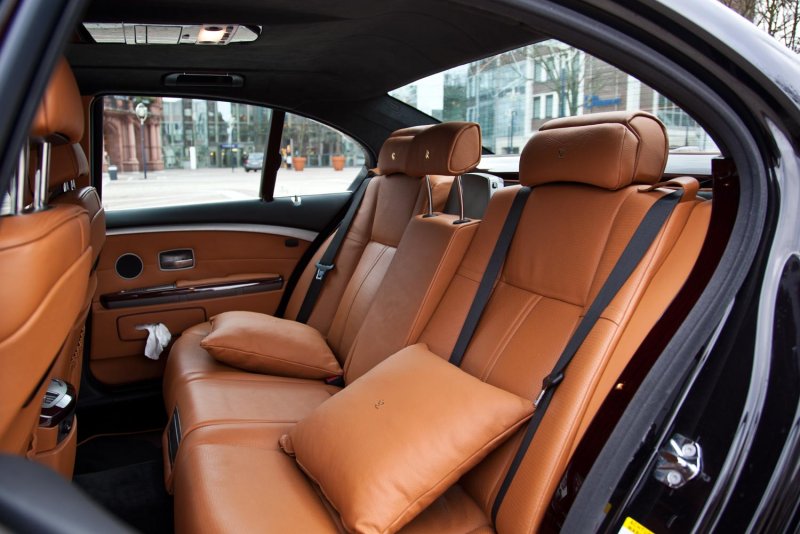 BMW 7 e65 салон