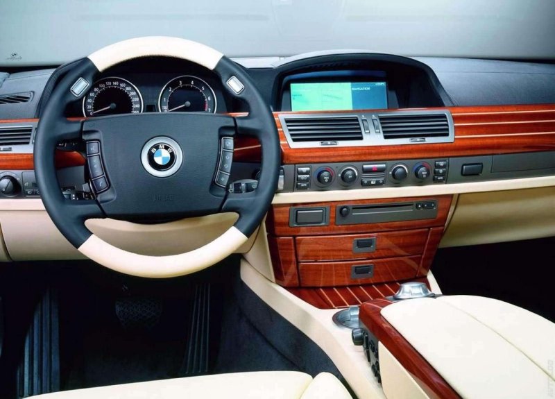 BMW e66 салон