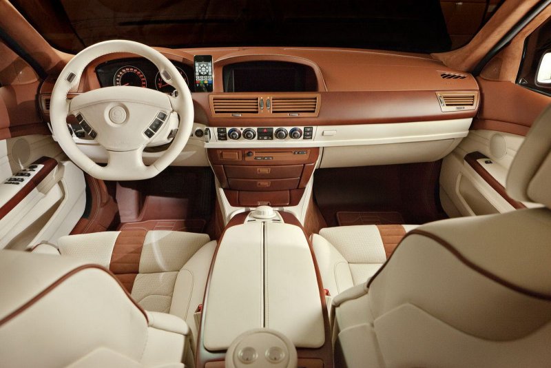 BMW 7 65 салон