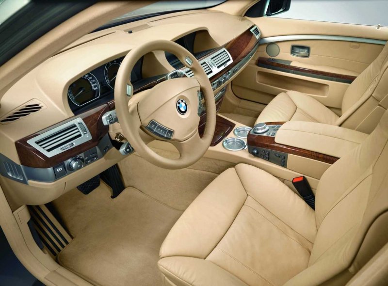 BMW 7 e65 салон