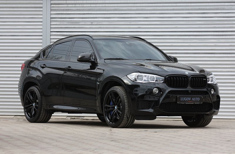 BMW x6 m черная