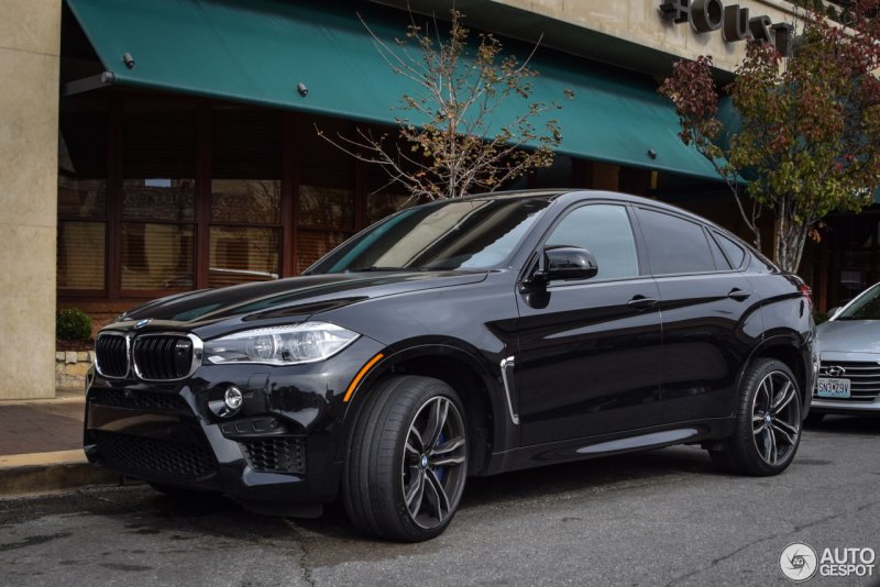 BMW x6m 2017 Black