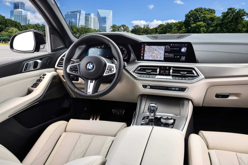 BMW x6 m 2021 салон