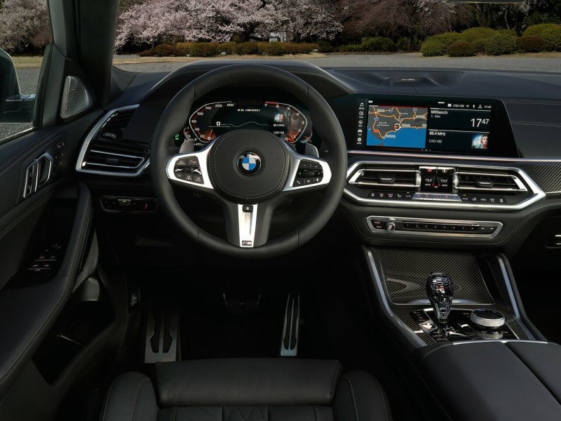 BMW x6 2017 салон