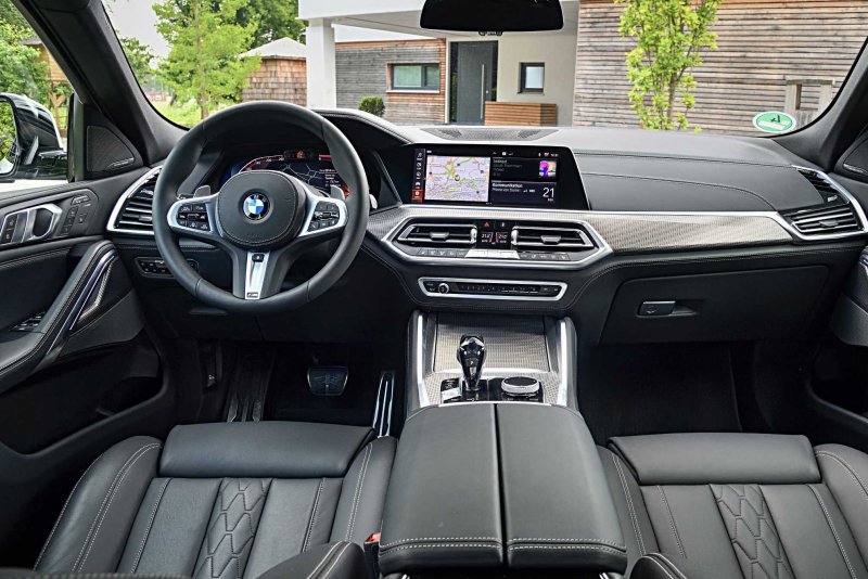 BMW x6 g06 салон