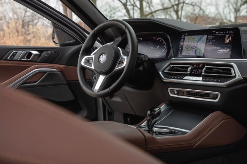 BMW x6 2019 салон