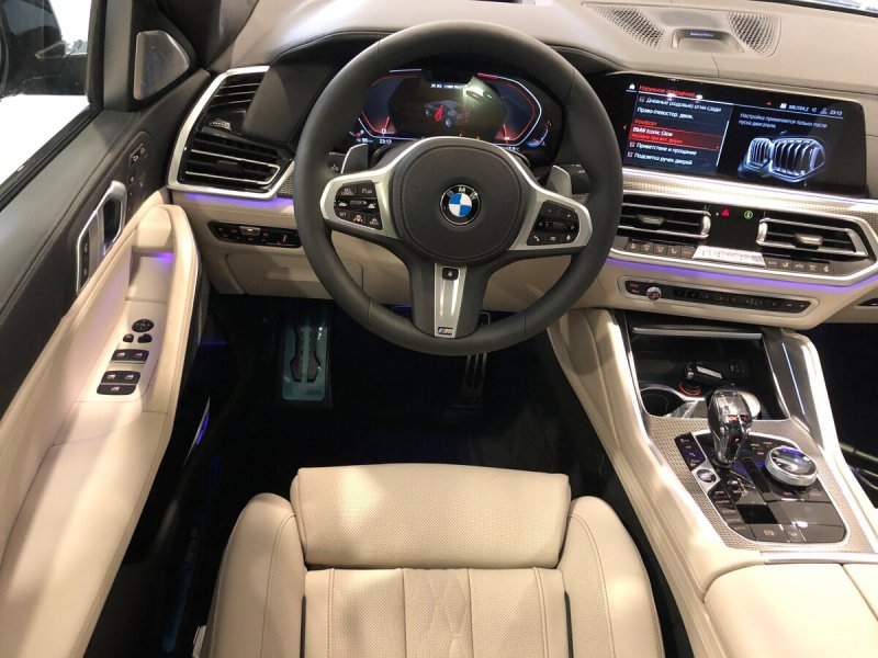 BMW x6 g06 интерьер