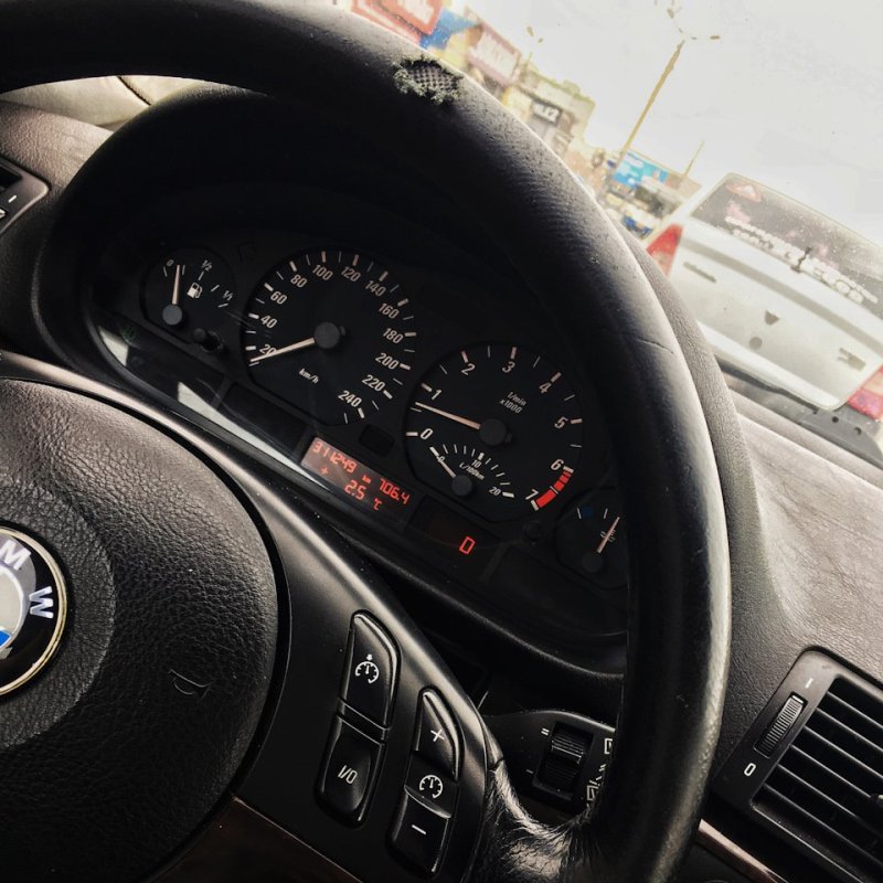 BMW e46 Coupe за рулем