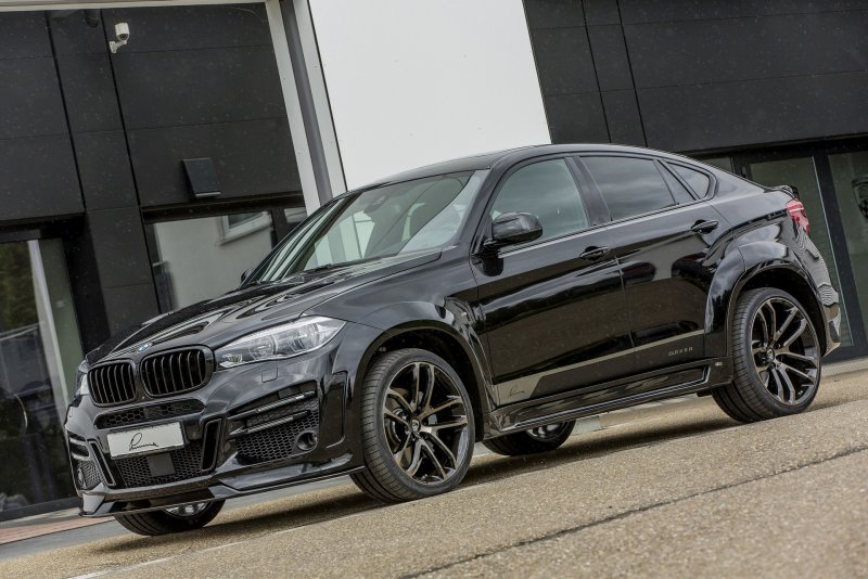 БМВ x6m черный