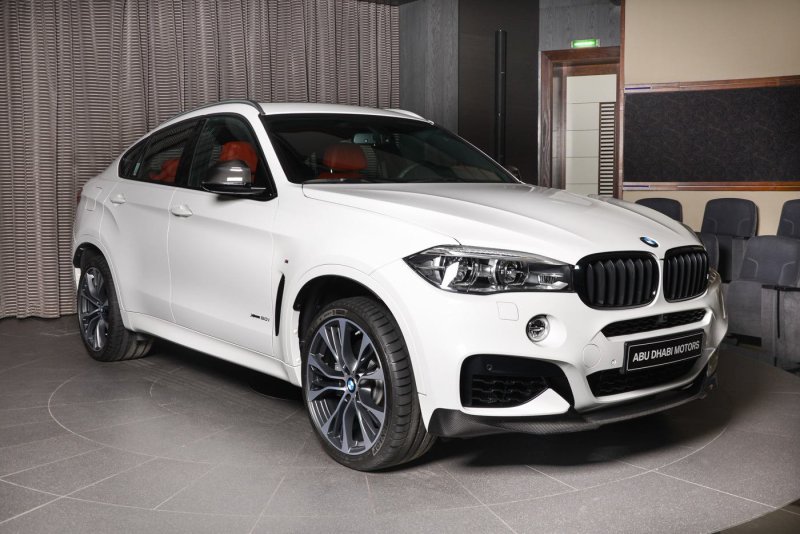 BMW x6 f16 белый
