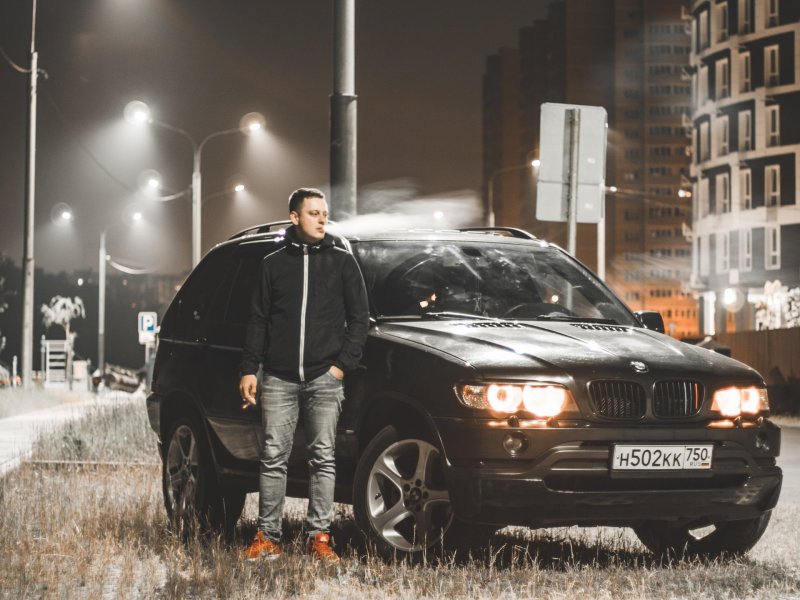БМВ 750i из бумера