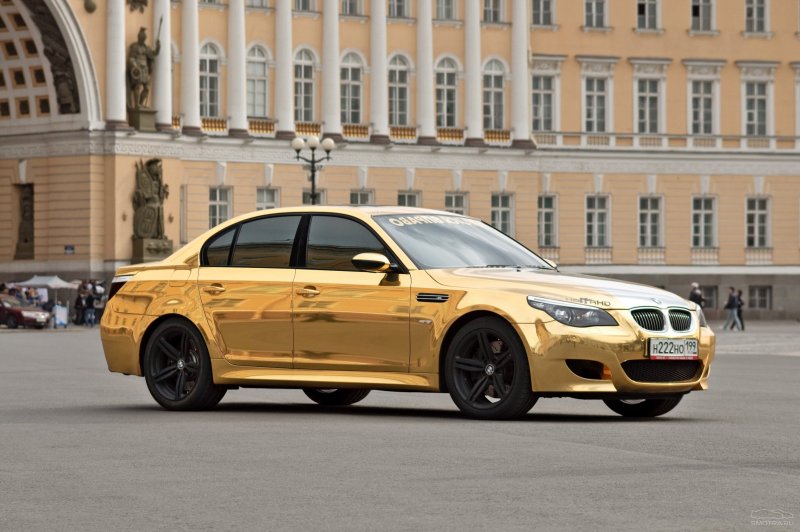 BMW f30 Золотая