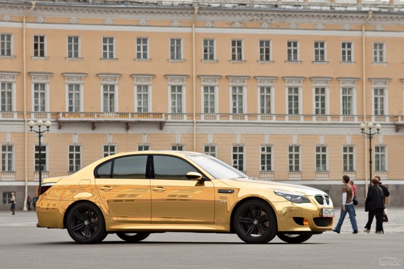 BMW m5 Давидыча Золотая