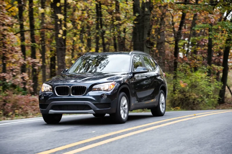 BMW x1 2014 черный