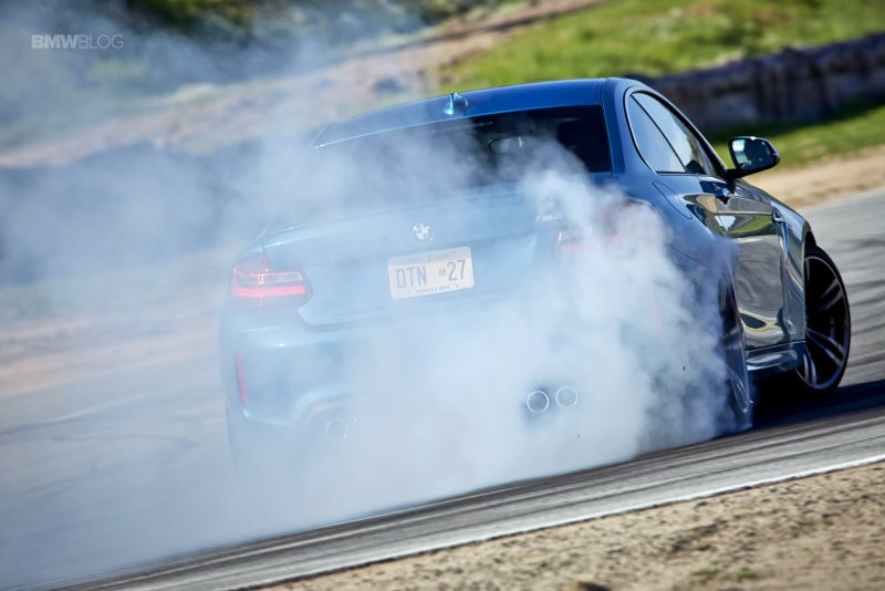 BMW m2 бернаут