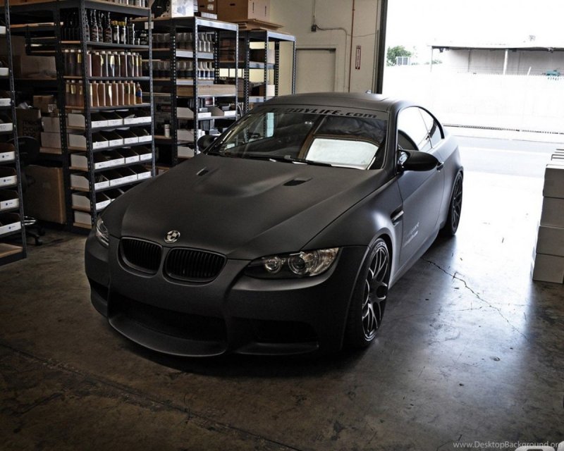 Black Matte BMW m3