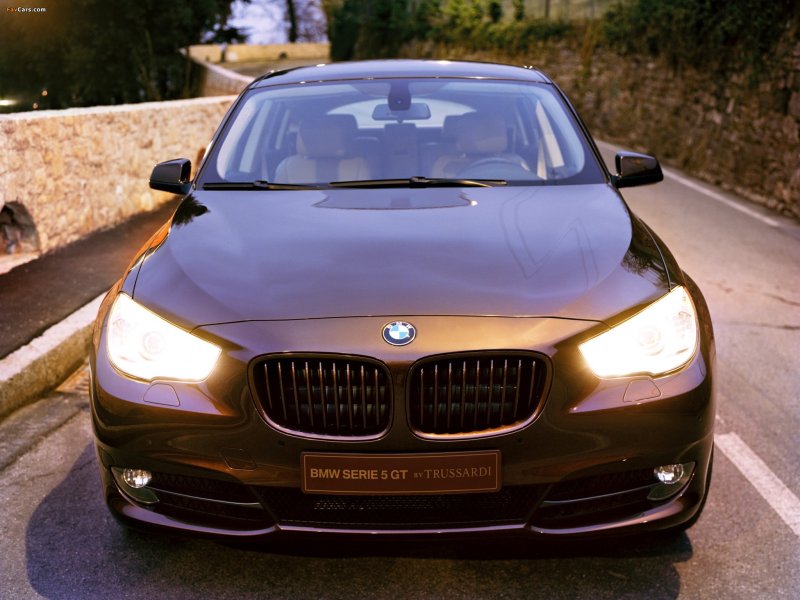 BMW 5er коричневая