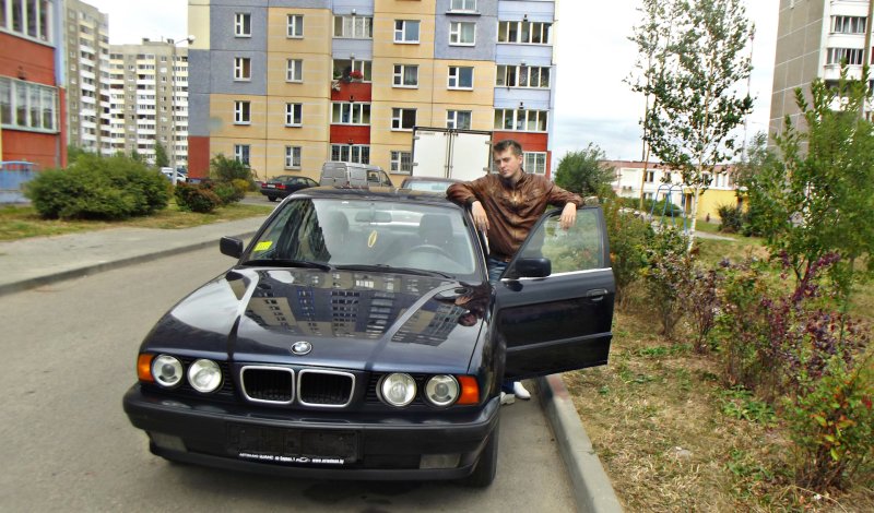 BMW f10 Carbonschwarz