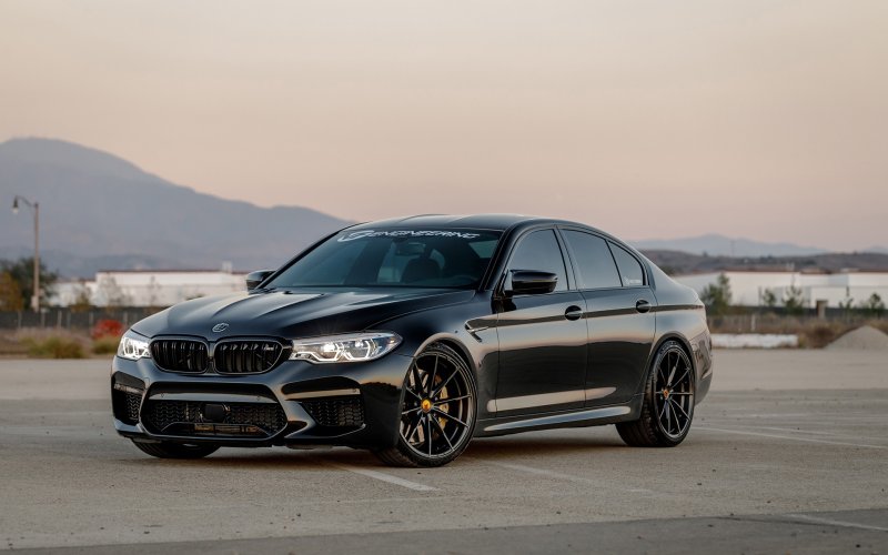 BMW m5 f90 Competition Black