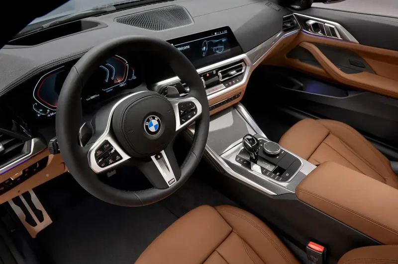 BMW 4 Coupe 2021 салон