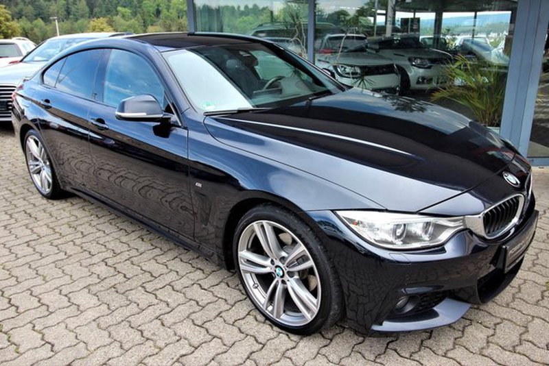 BMW 420d XDRIVE Gran Coupe 2021 синяя