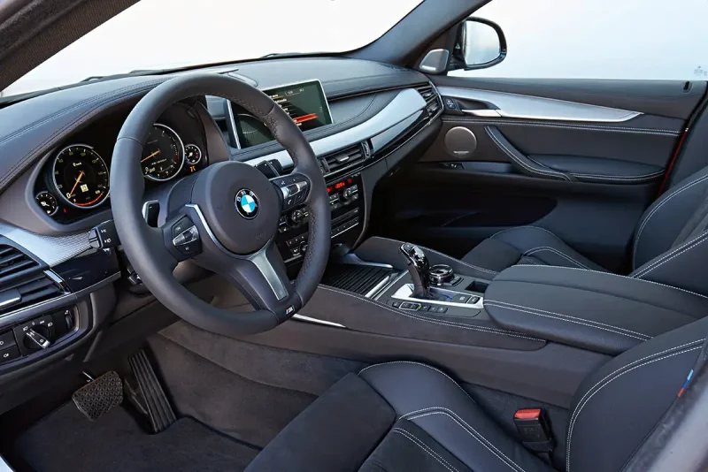 BMW x6 2016 салон