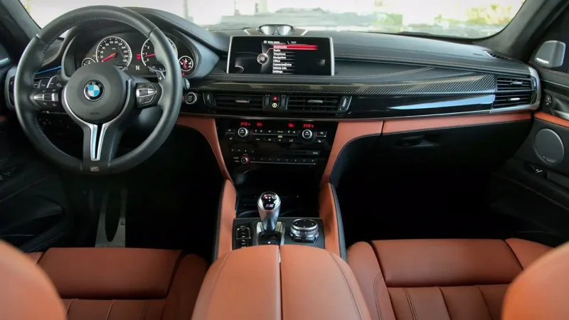 BMW x6 2018 салон