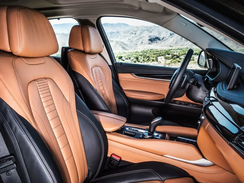BMW x6 f15 салон