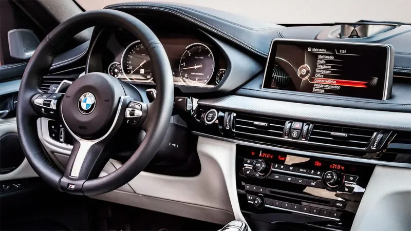 BMW x6 f16 салон