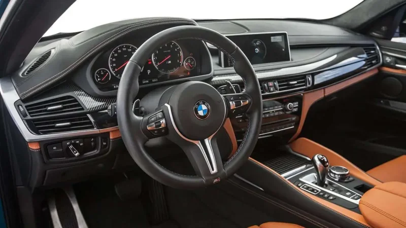 BMW x6 2017 салон