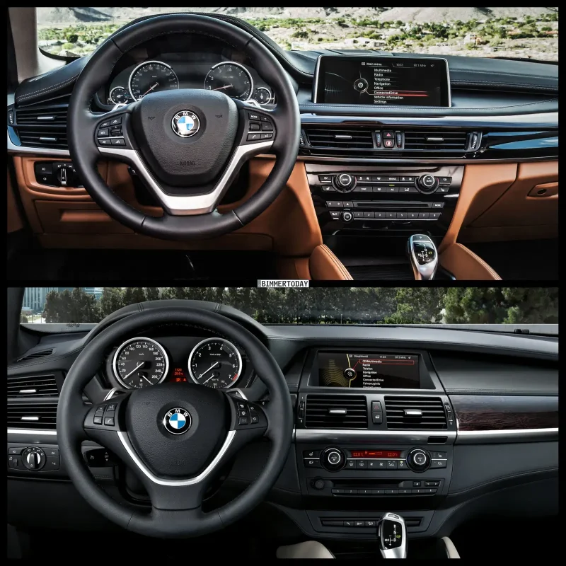 BMW x6 2014 салон