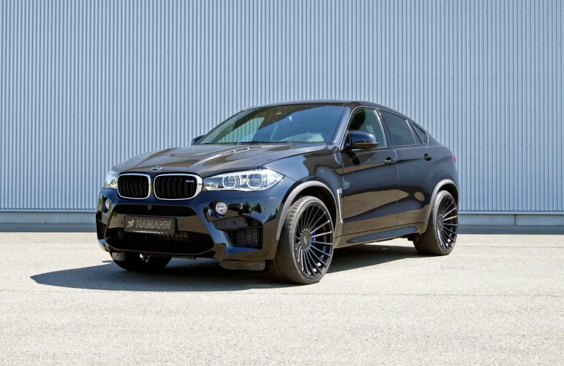 BMW x6m 2017 чёрная