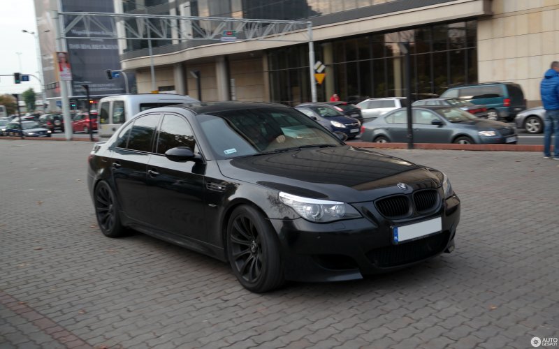 BMW e60 антихром