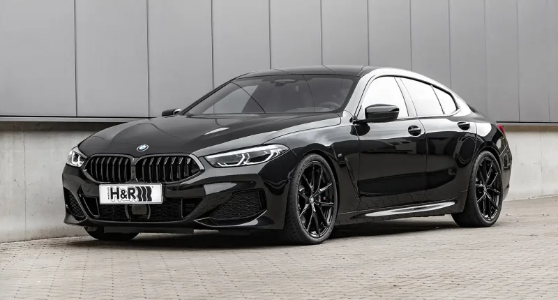 BMW 8 Gran Coupe Black