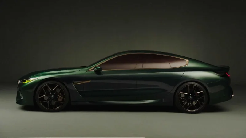 BMW m8 Gran Coupe Black