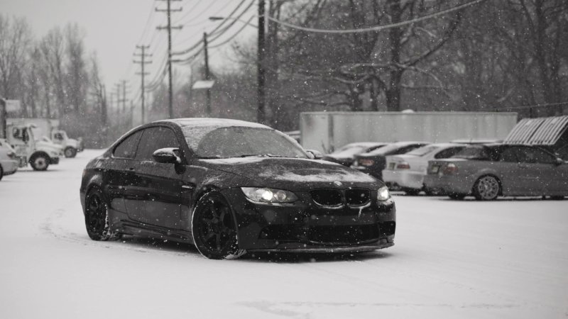 BMW m5 e60 Winter