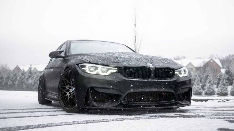BMW m3 f80 Snow