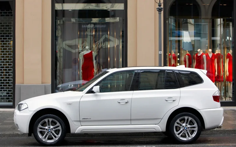 BMW x3 e83 белый